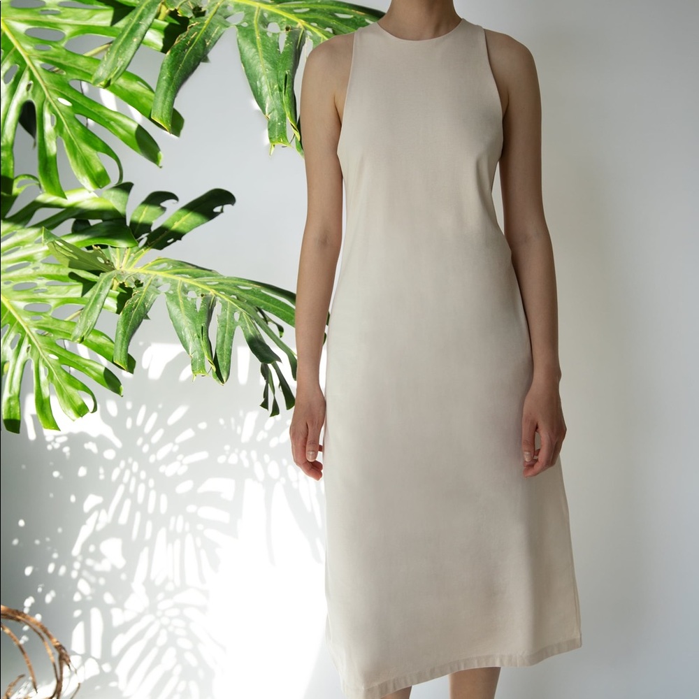 NWOT Zara long halter dress